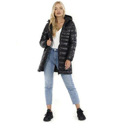 Ladies Brave Soul Everett Long Padded Jacket - Honey & Co