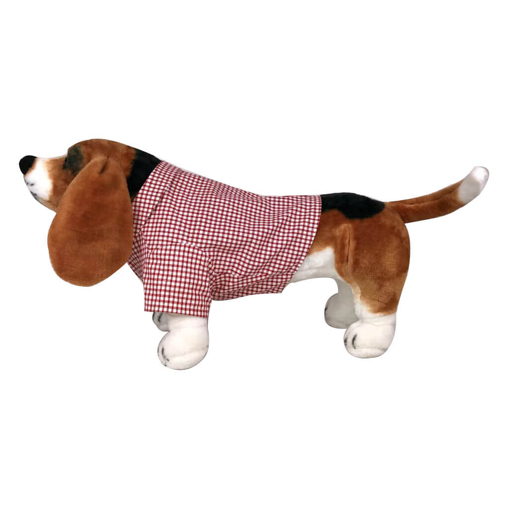 Red Chef Dog Shirt by Doggy Doo Little-1